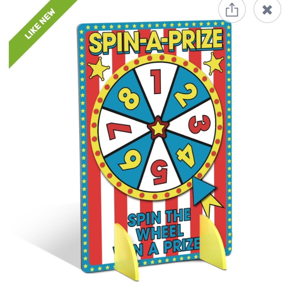 NWT game wheel